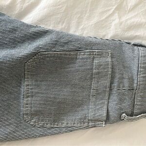 Striped Denim J Crew Pants